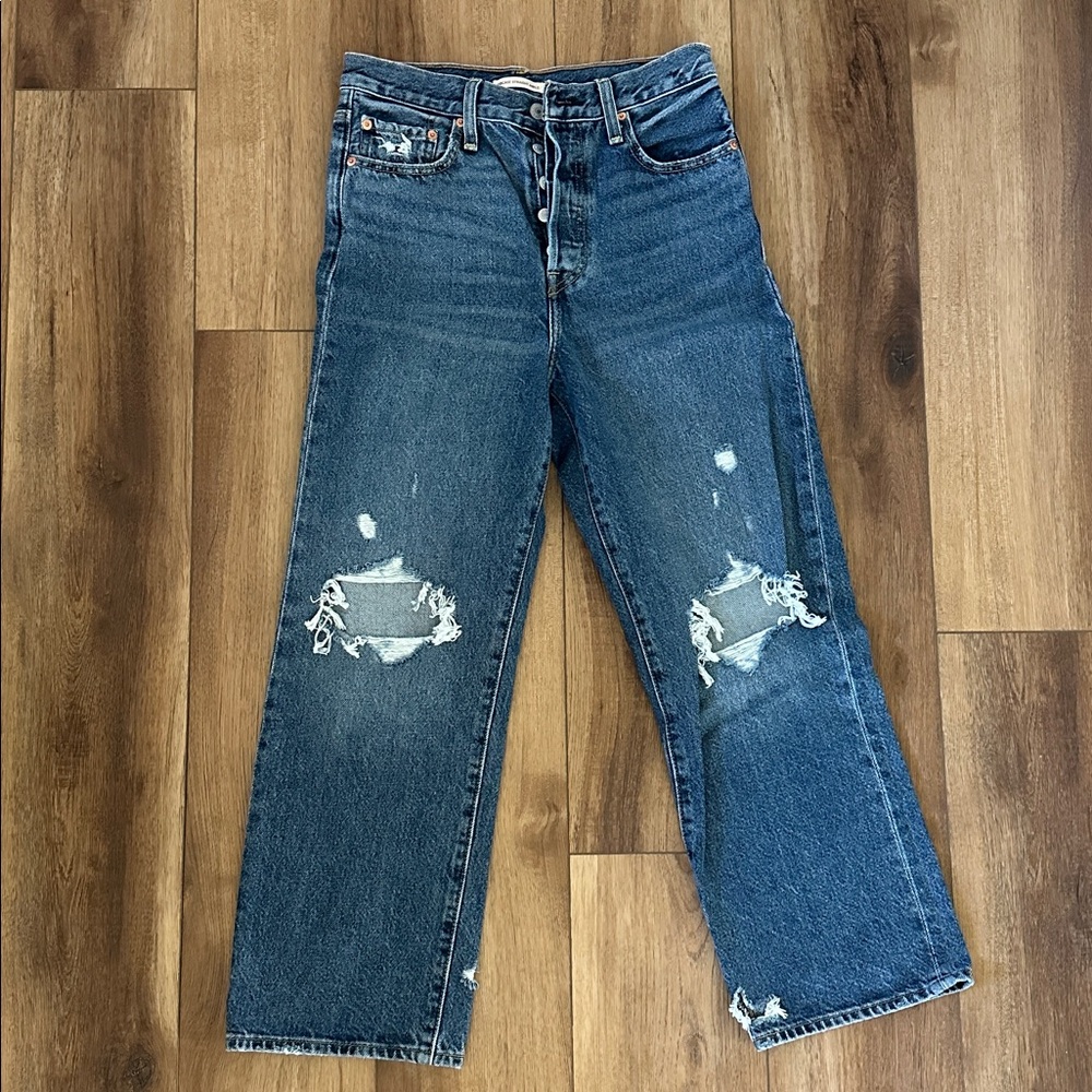 Levi's Classic Ribcage Straight Ankle Jeans NWOT